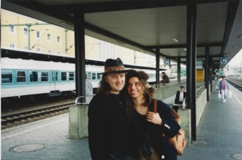 Meeting my wife to be,  Fulda Germany 1995